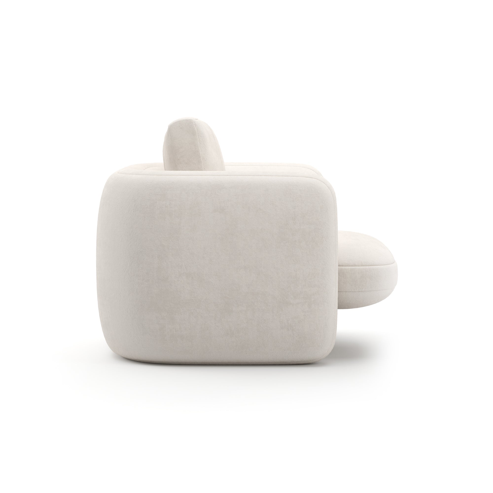 OVERLAP CHAIR ECRU Chairs| Caracole