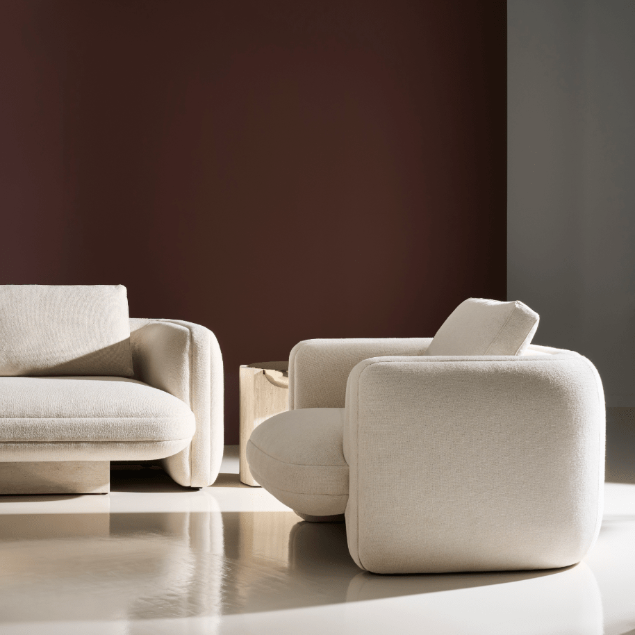 OVERLAP CHAIR ECRU Chairs| Caracole