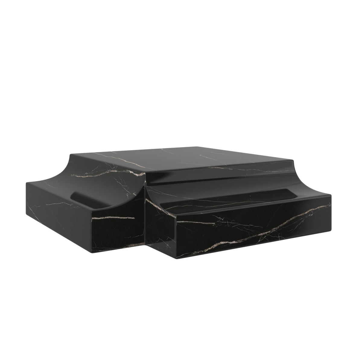 OVERLAP CORNER WEDGE BASE DARK Sectionals| Caracole
