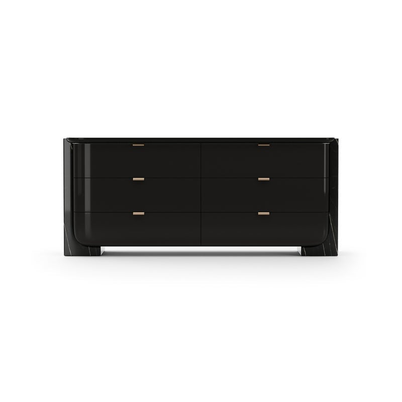 OVERLAP DRESSER DARK Dressers| Caracole