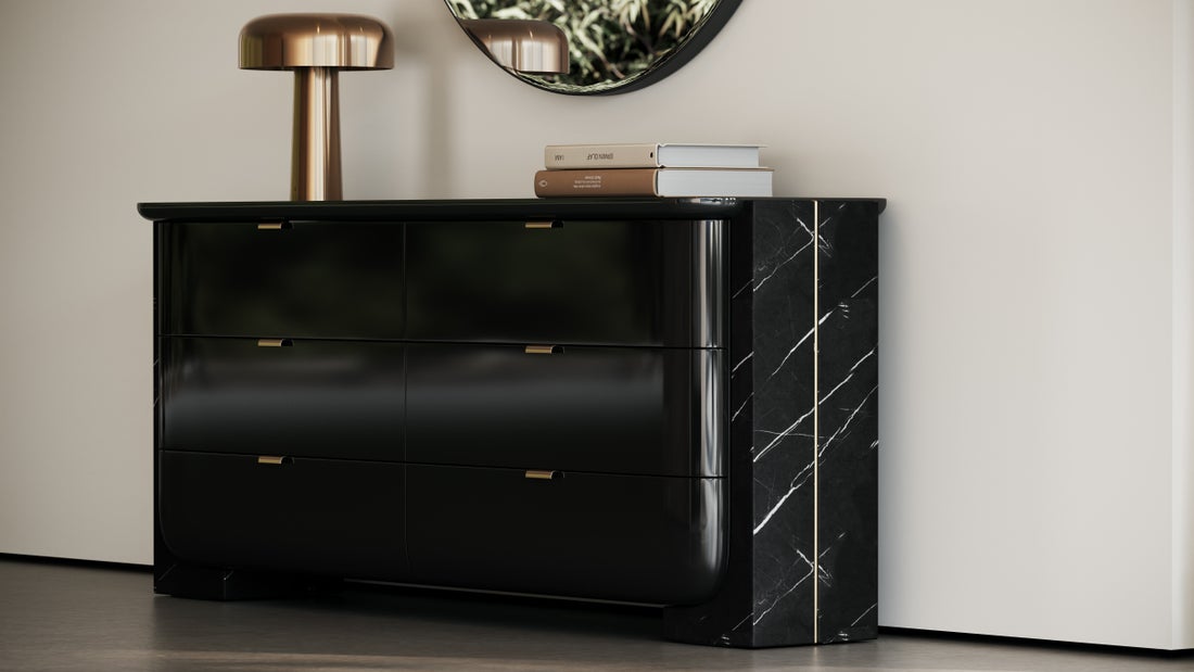 OVERLAP DRESSER DARK Dressers| Caracole