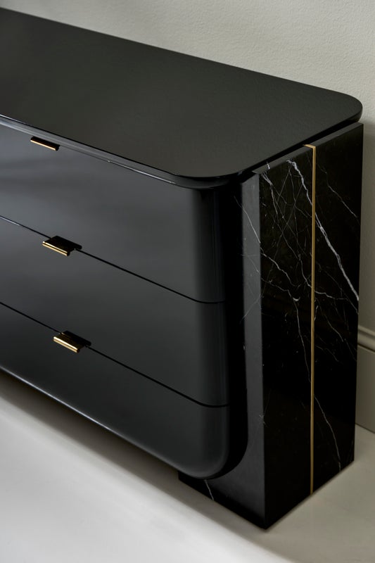 OVERLAP DRESSER DARK Dressers| Caracole