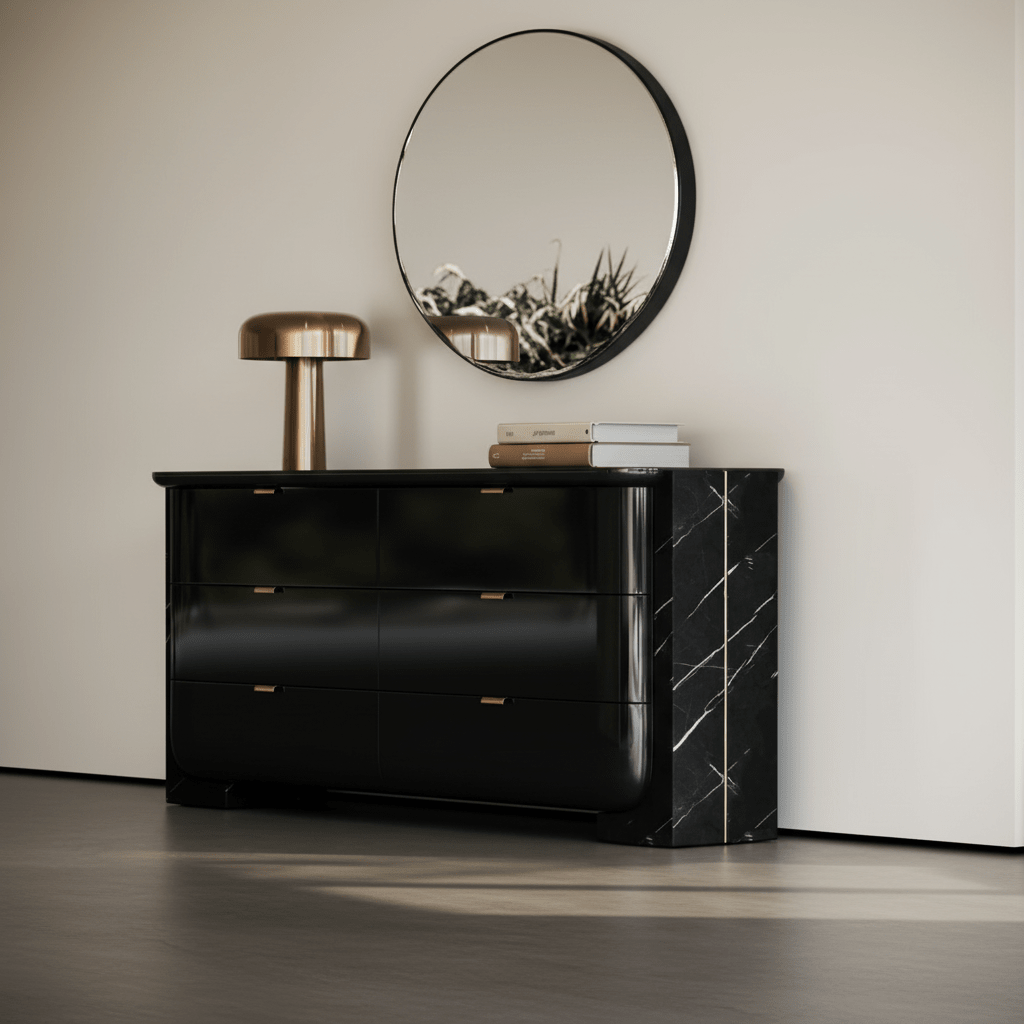 OVERLAP DRESSER DARK Dressers| Caracole