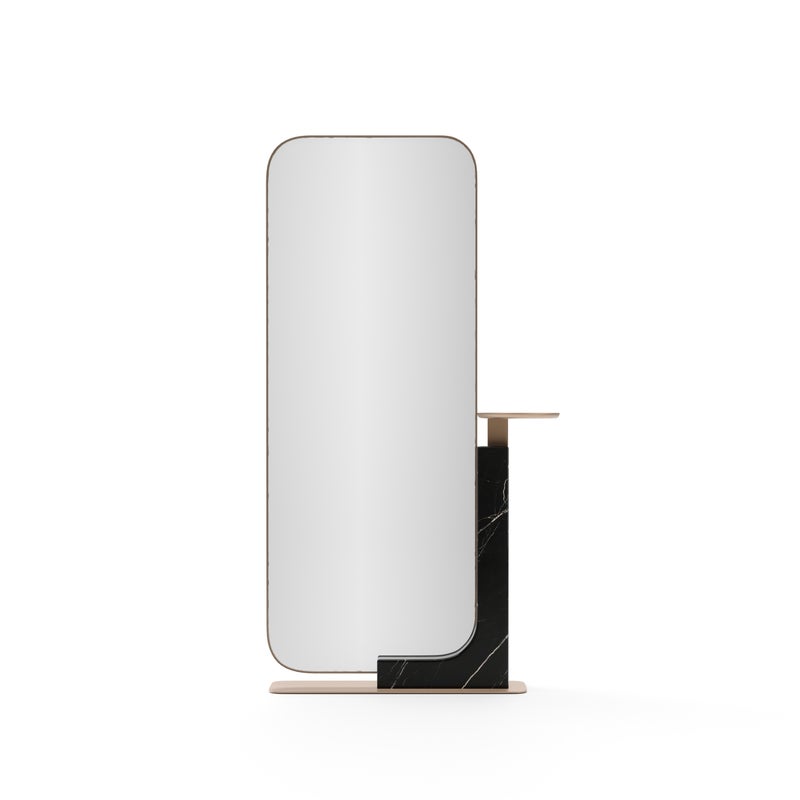 OVERLAP FLOOR MIRROR DARK Mirrors| Caracole