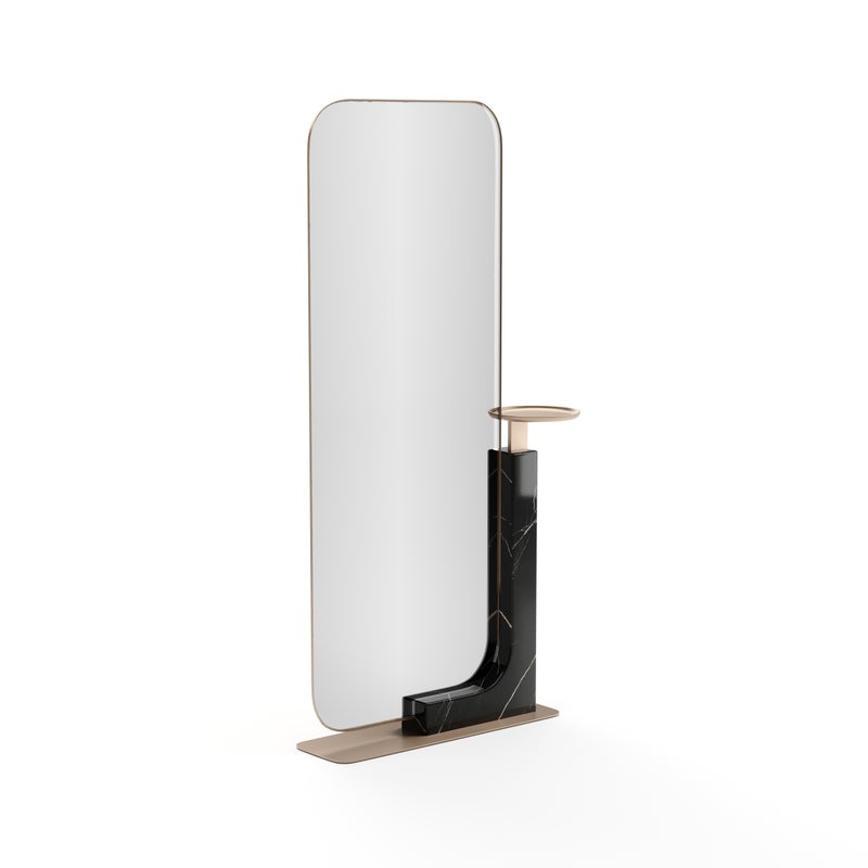 OVERLAP FLOOR MIRROR DARK Mirrors| Caracole