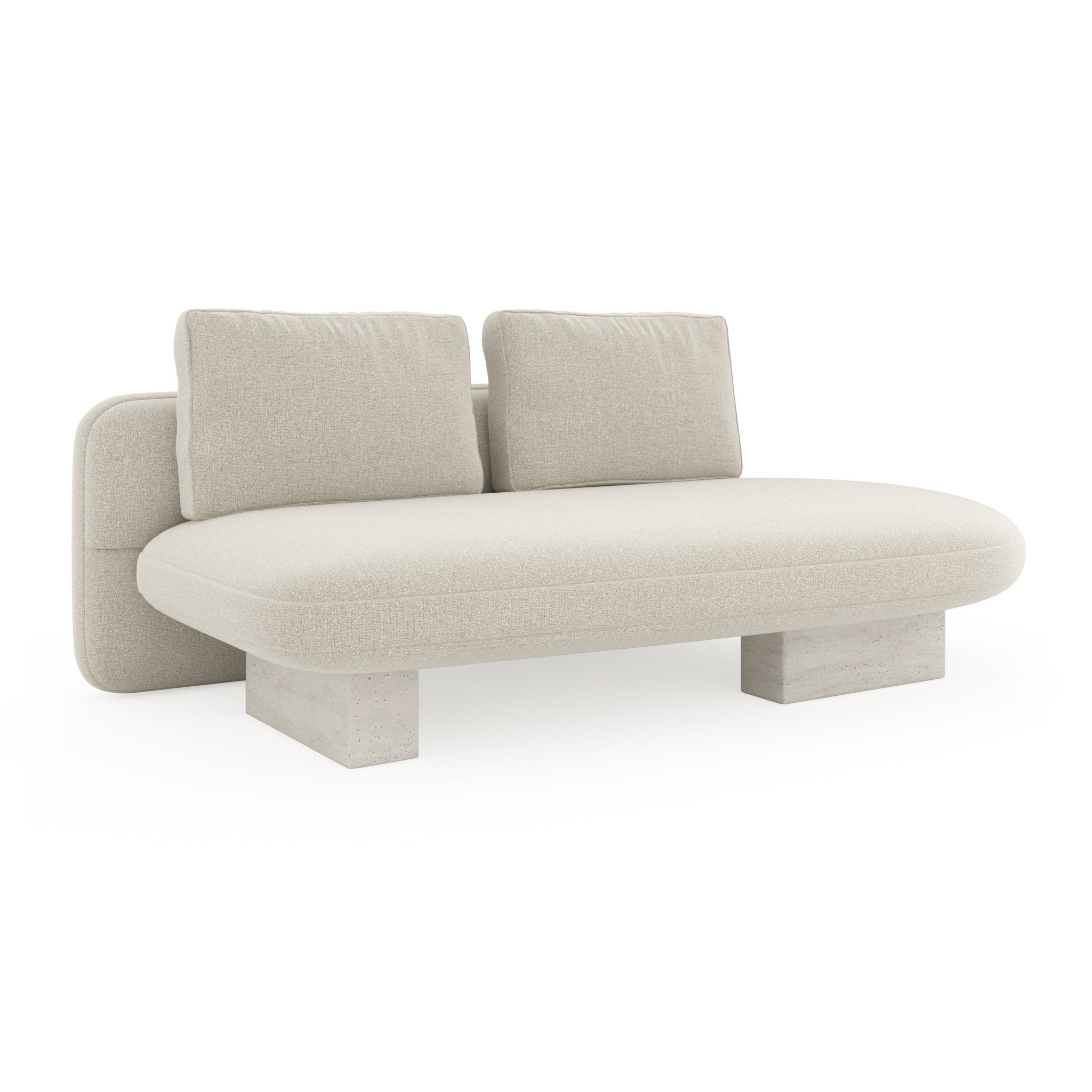 OVERLAP LAF ARMLESS BUMPER Chaises| Caracole