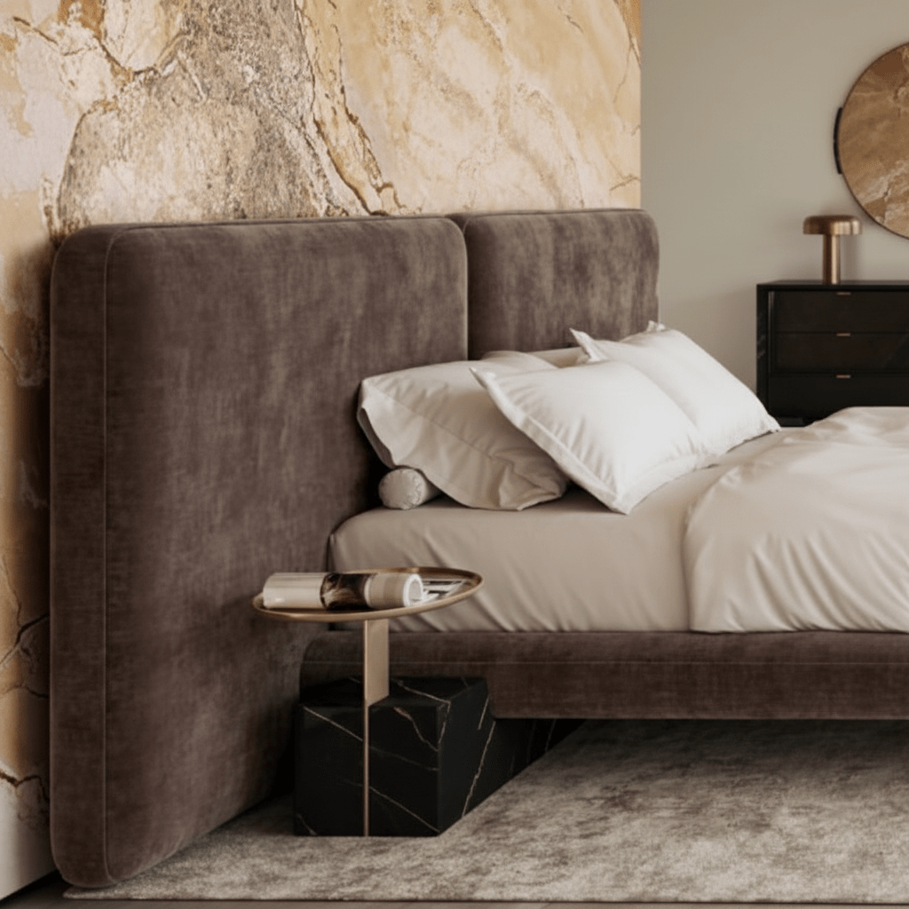 OVERLAP NIGHTSTAND BASE DARK Nightstands| Caracole
