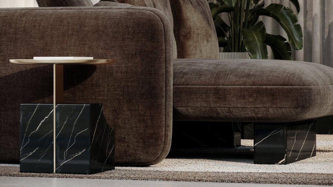 OVERLAP SECTIONAL ACCENT TABLE DARK Accent & End Tables| Caracole