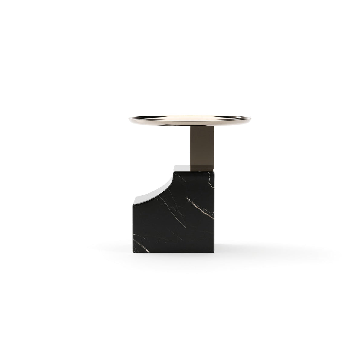 OVERLAP SECTIONAL ACCENT TABLE DARK Accent & End Tables| Caracole