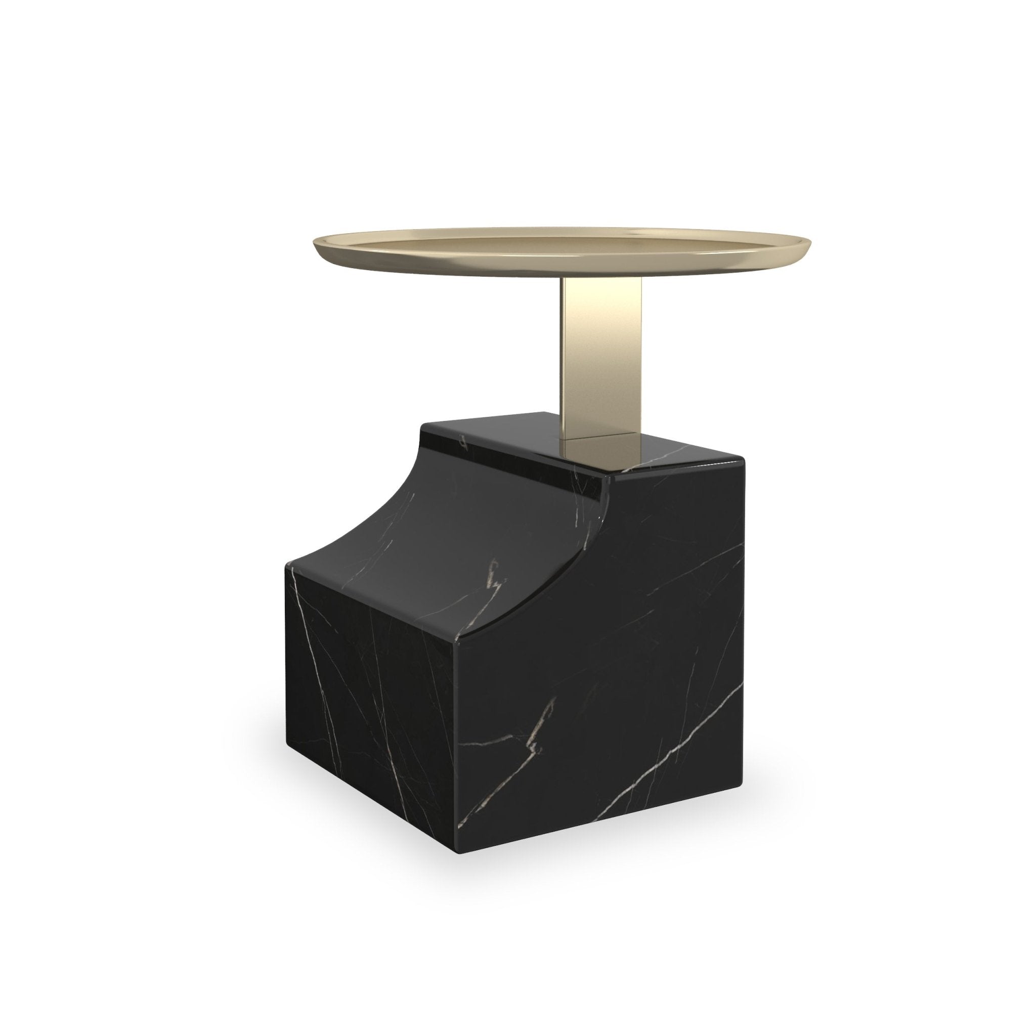OVERLAP SECTIONAL ACCENT TABLE DARK Accent & End Tables| Caracole