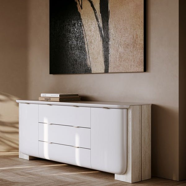 OVERLAP SIDEBOARD LIGHT Consoles & Sideboards| Caracole