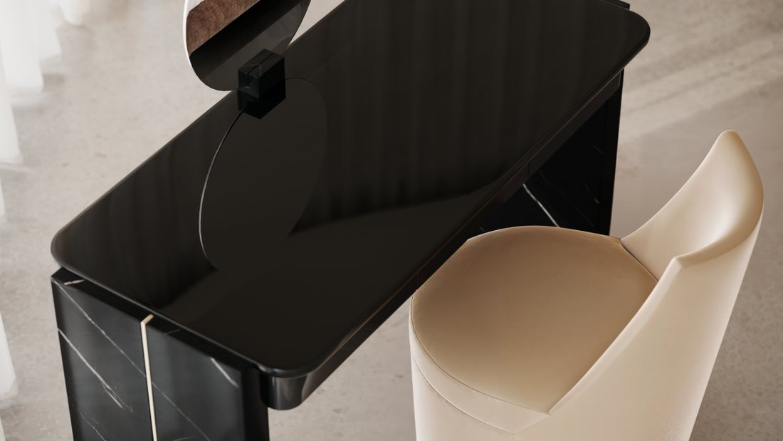 OVERLAP VANITY DARK Dressers| Caracole