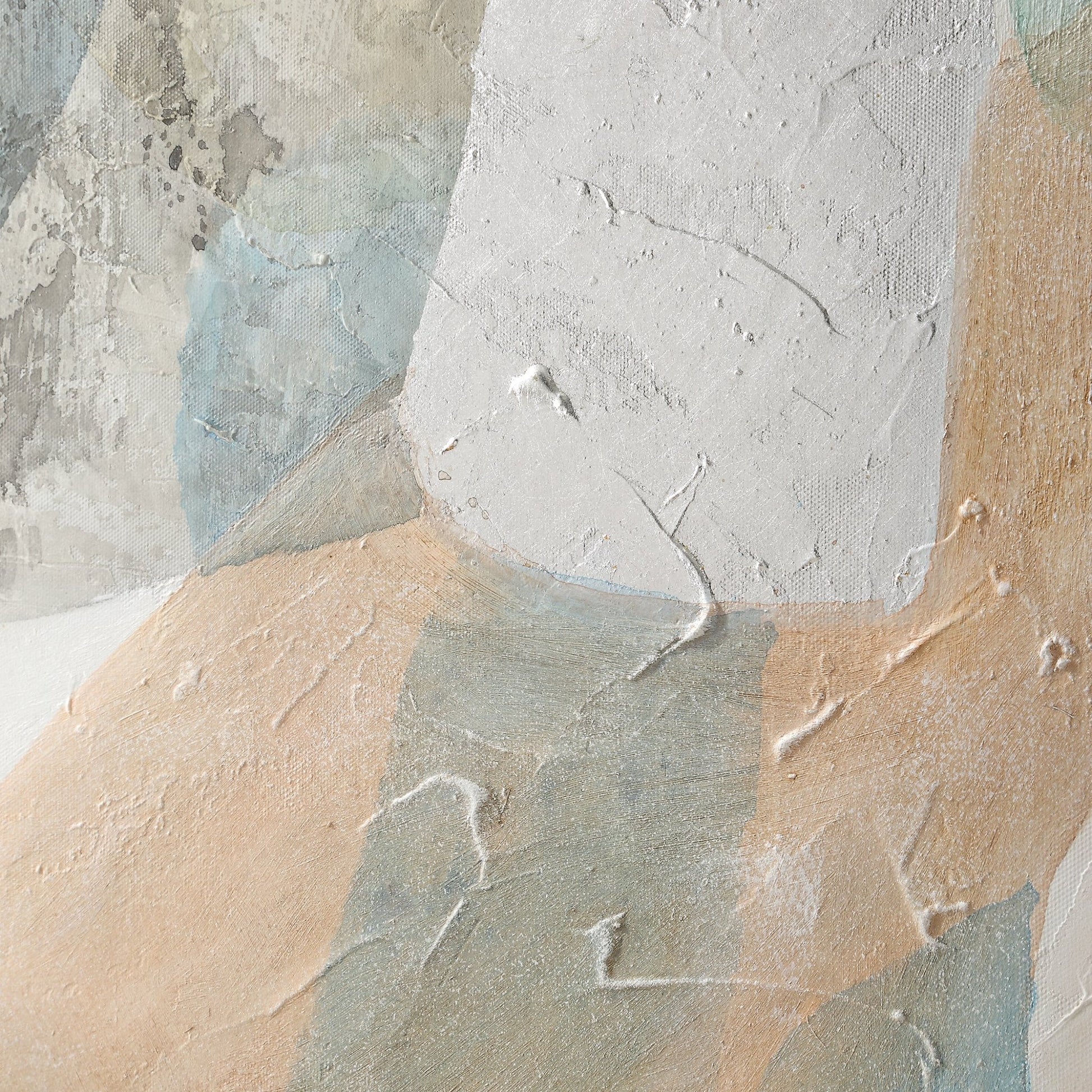OVERLAPPING SHAPES Hand Painted Canvas Wall Art| Uttermost