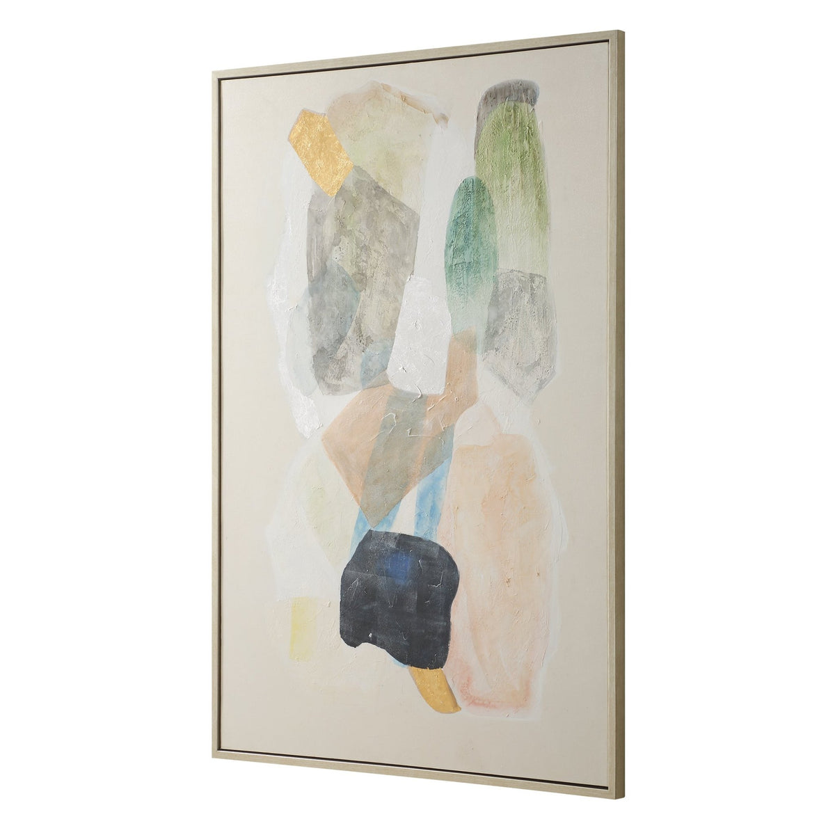 OVERLAPPING SHAPES Hand Painted Canvas Wall Art| Uttermost