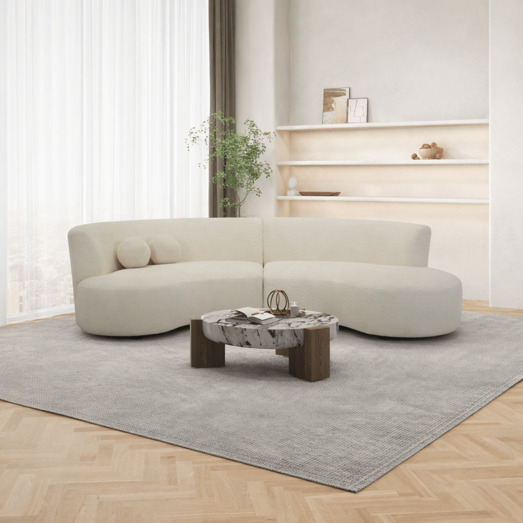 Oviedo Off White Sectional Sectionals| Roots Furniture