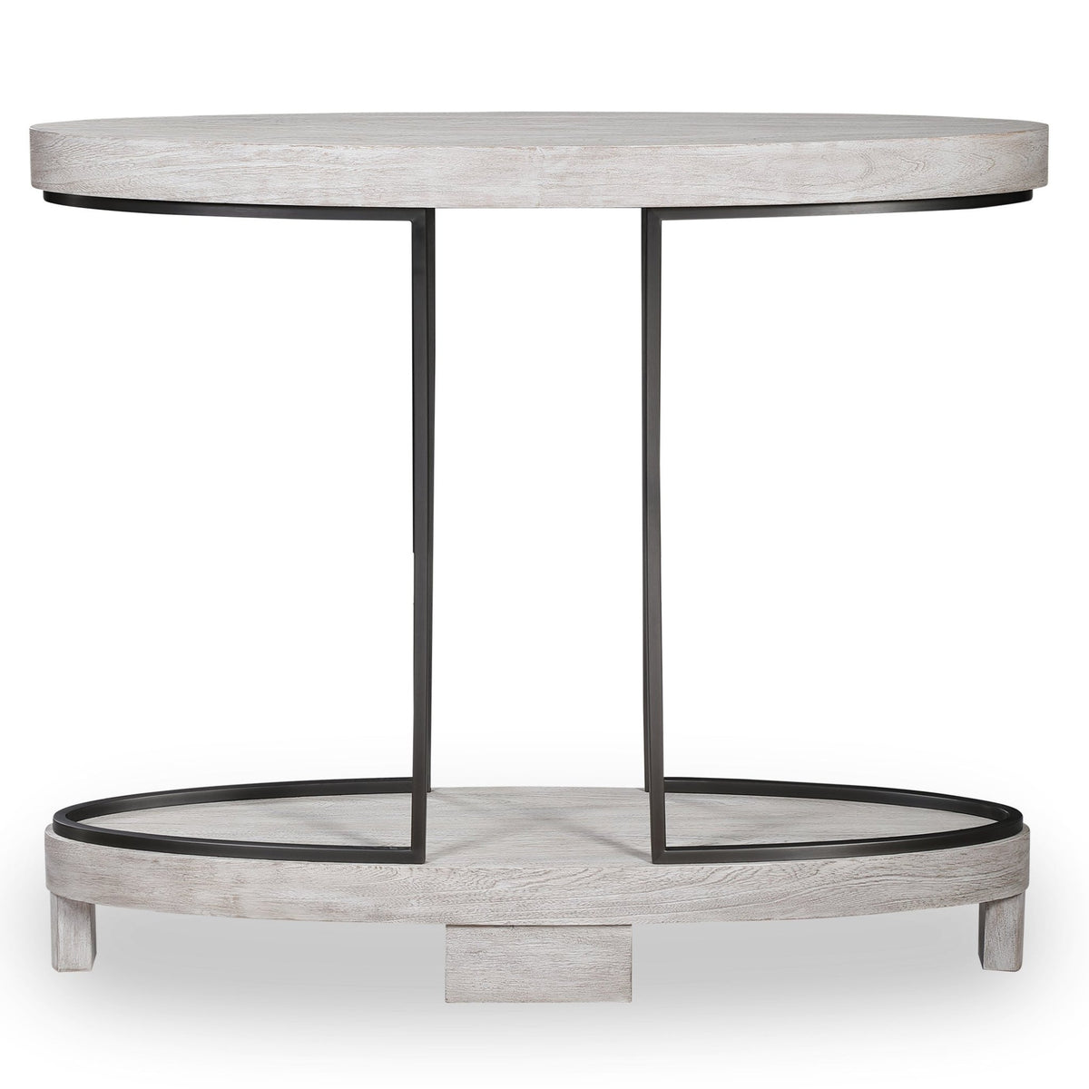 Ovoid Console Table, Scrubbed Elm Table Decors| Uttermost
