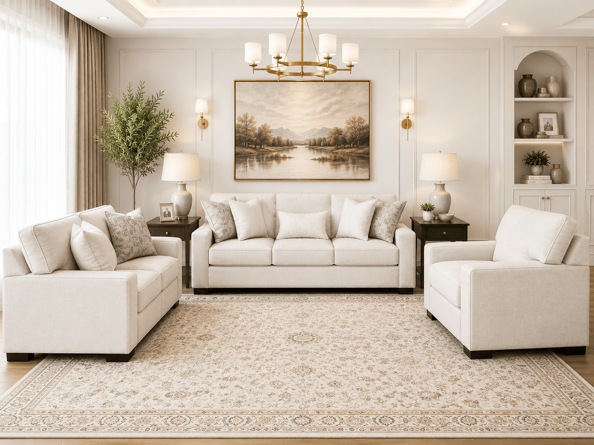 Padova Lyndeboro Sofa Set with Free Fawndell Occasional Table Set (3/CN) Living Room Sets| Ashley Homestore
