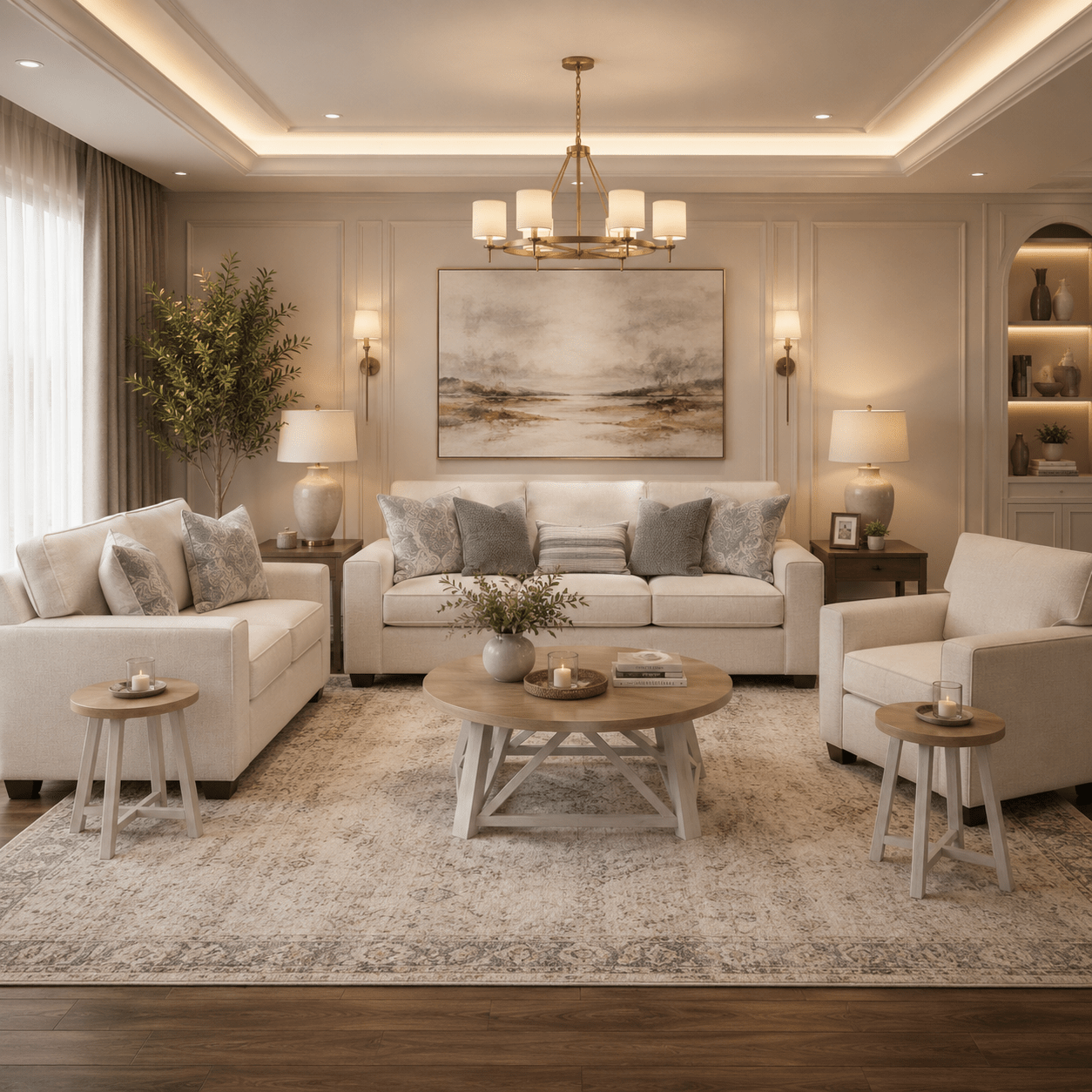 Padova Sofa Set with Free Fawndell Occasional Table Set (3/CN) Living Room Sets| Ashley Homestore