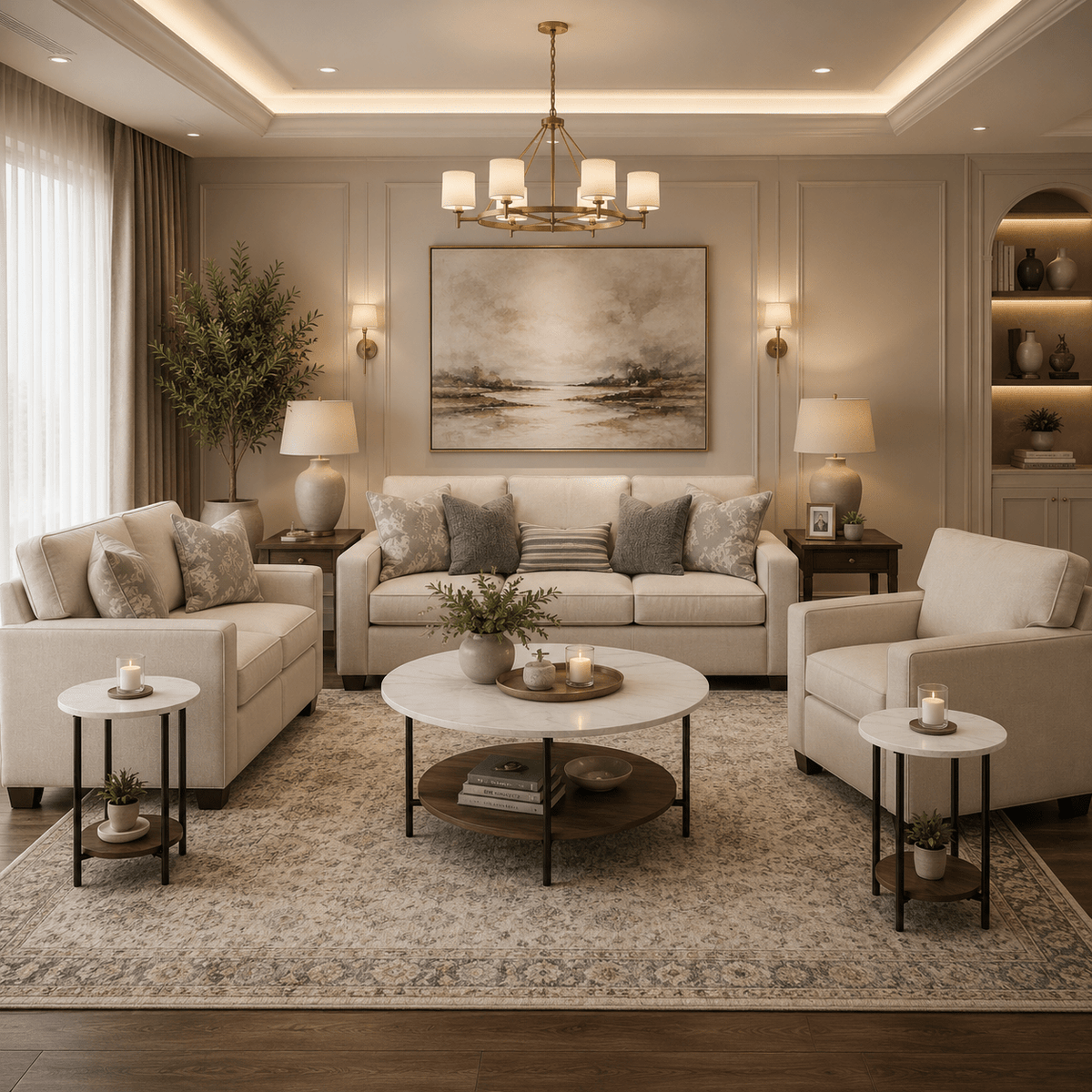 Padova Sofa Set with Free Wrenwich Occasional Table Set (3/CN) Living Room Sets| Ashley Homestore