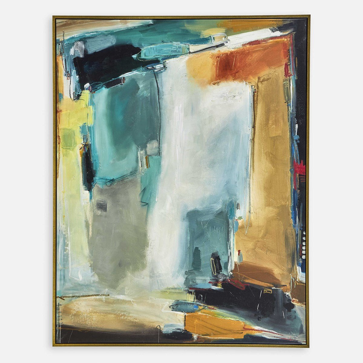 Painters High Revisited Framed Canvas Wall Art| Uttermost