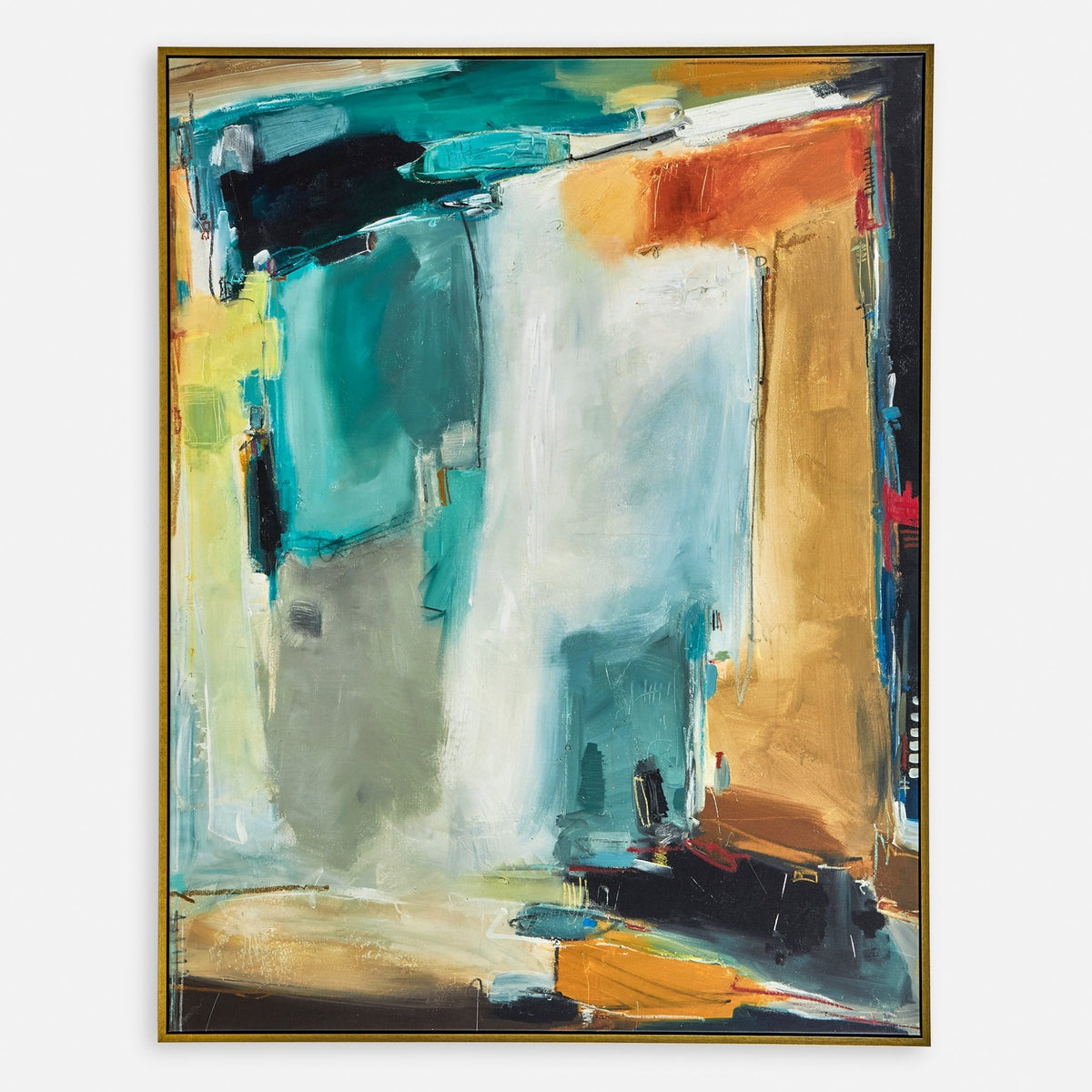 Painters High Revisited Framed Canvas Wall Art| Uttermost