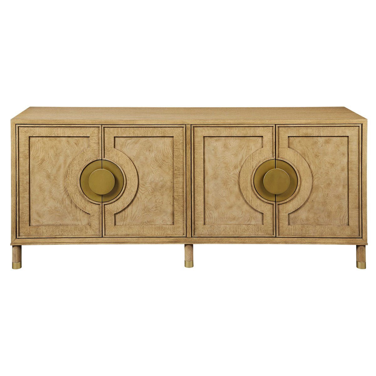 Palais 4 Door Cabinet - Light Cabinets & Chests| Uttermost