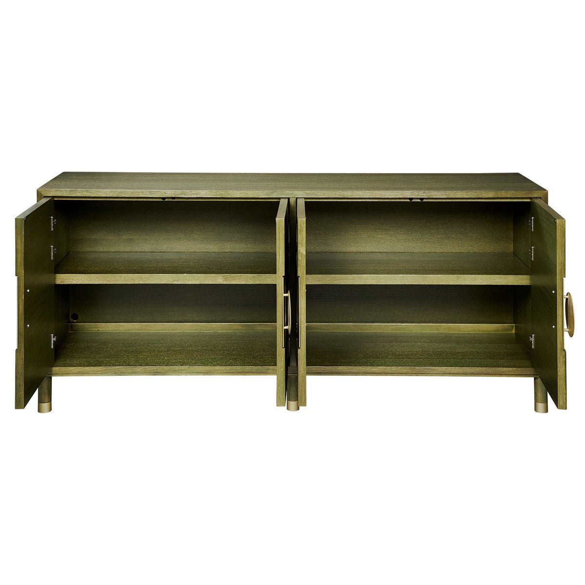Palais 4 Door Cabinet - Olive Cabinets & Chests| Uttermost