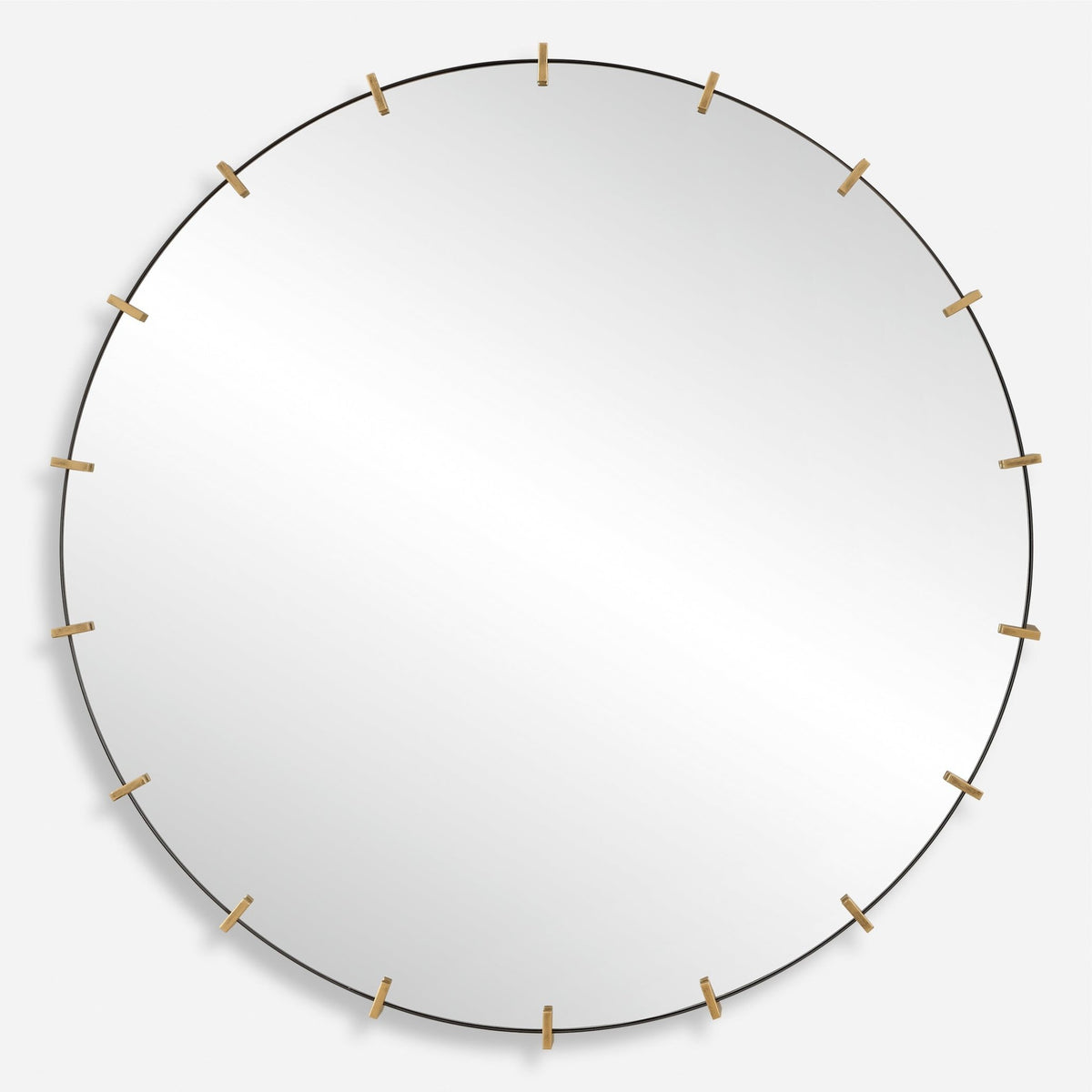 Pali Industrial Round Mirror Mirrors| Uttermost
