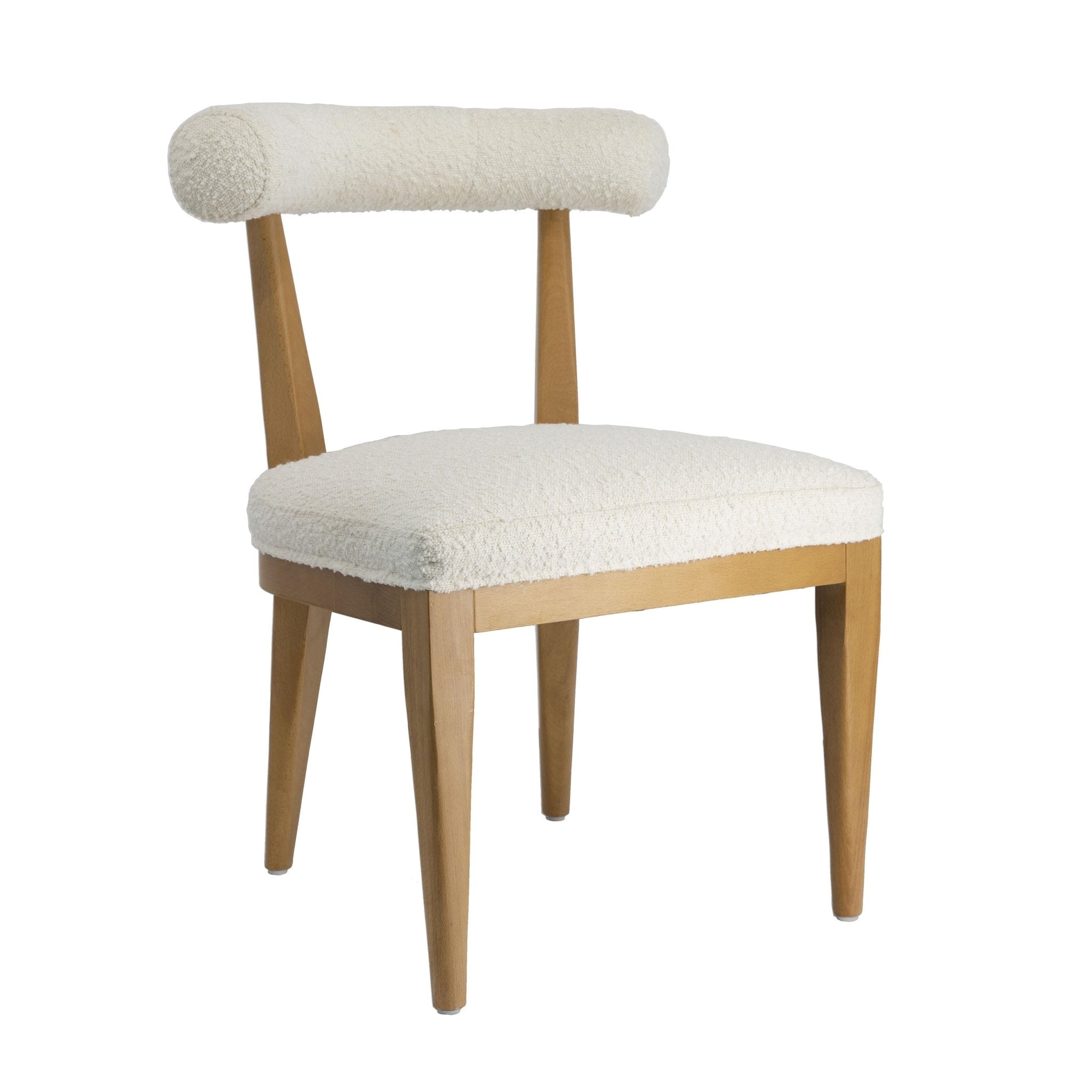 Palla Cream Performance Boucle Dining Chair Dining Chairs| TOV