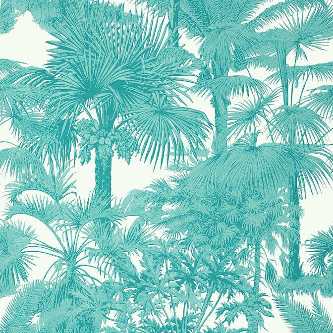 PALM BOTANICAL,Wallpaper Wallpaper| Thibaut Design