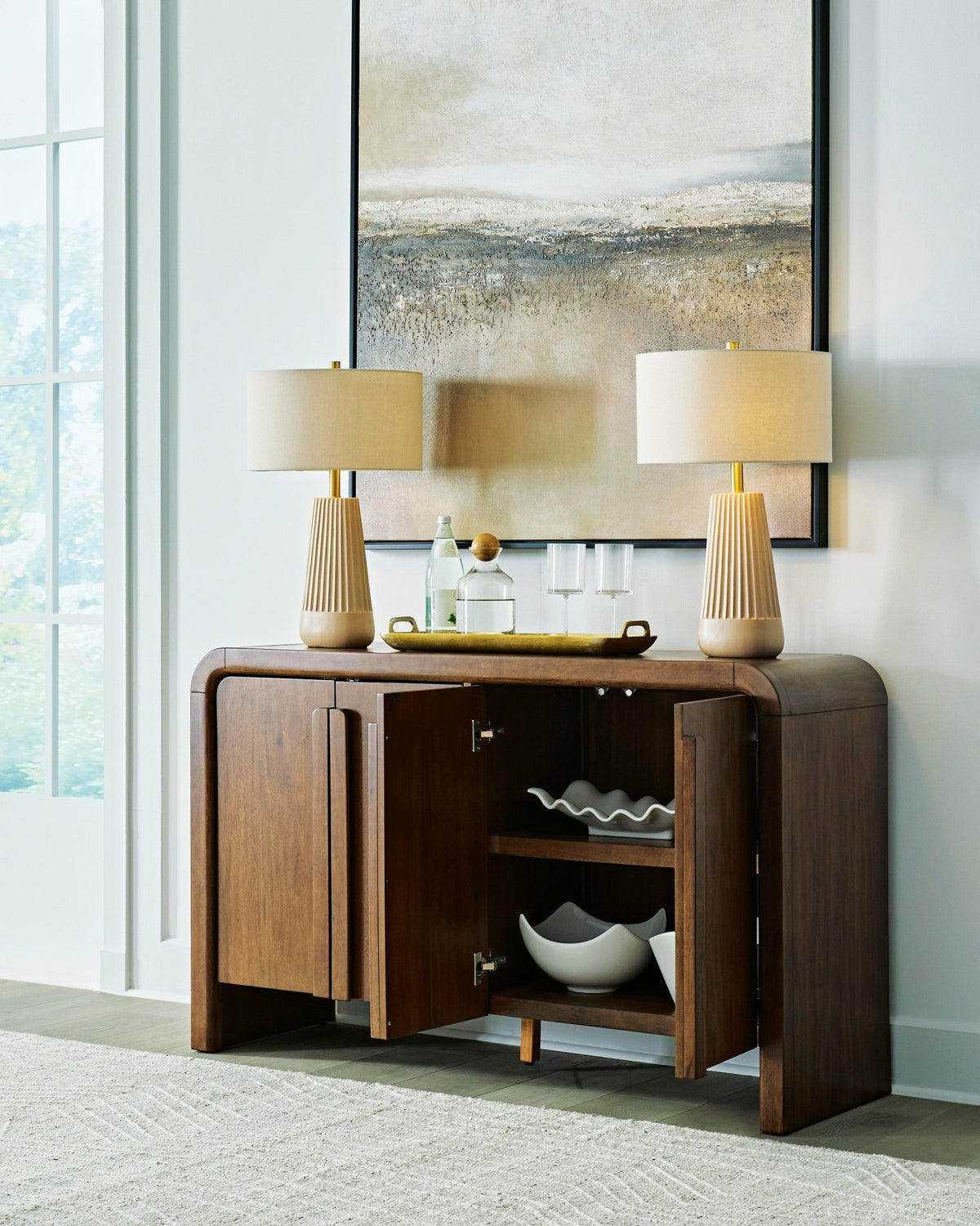 Paloma Dining Room Server Servers| Ashley Homestore