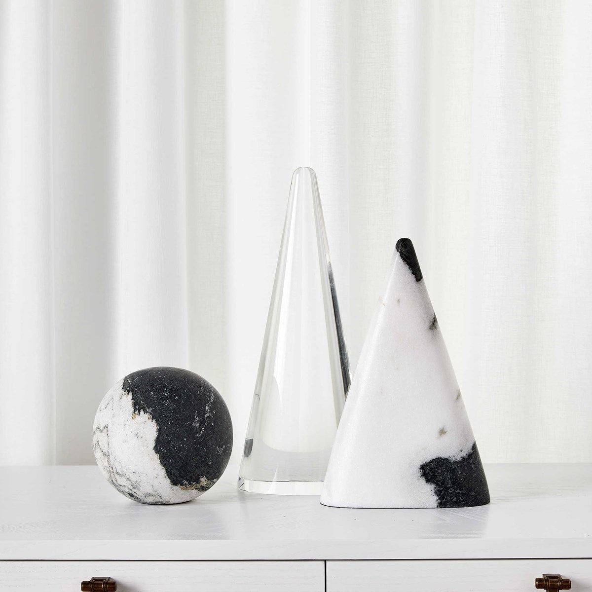 Panda Orb Table Decors| Uttermost