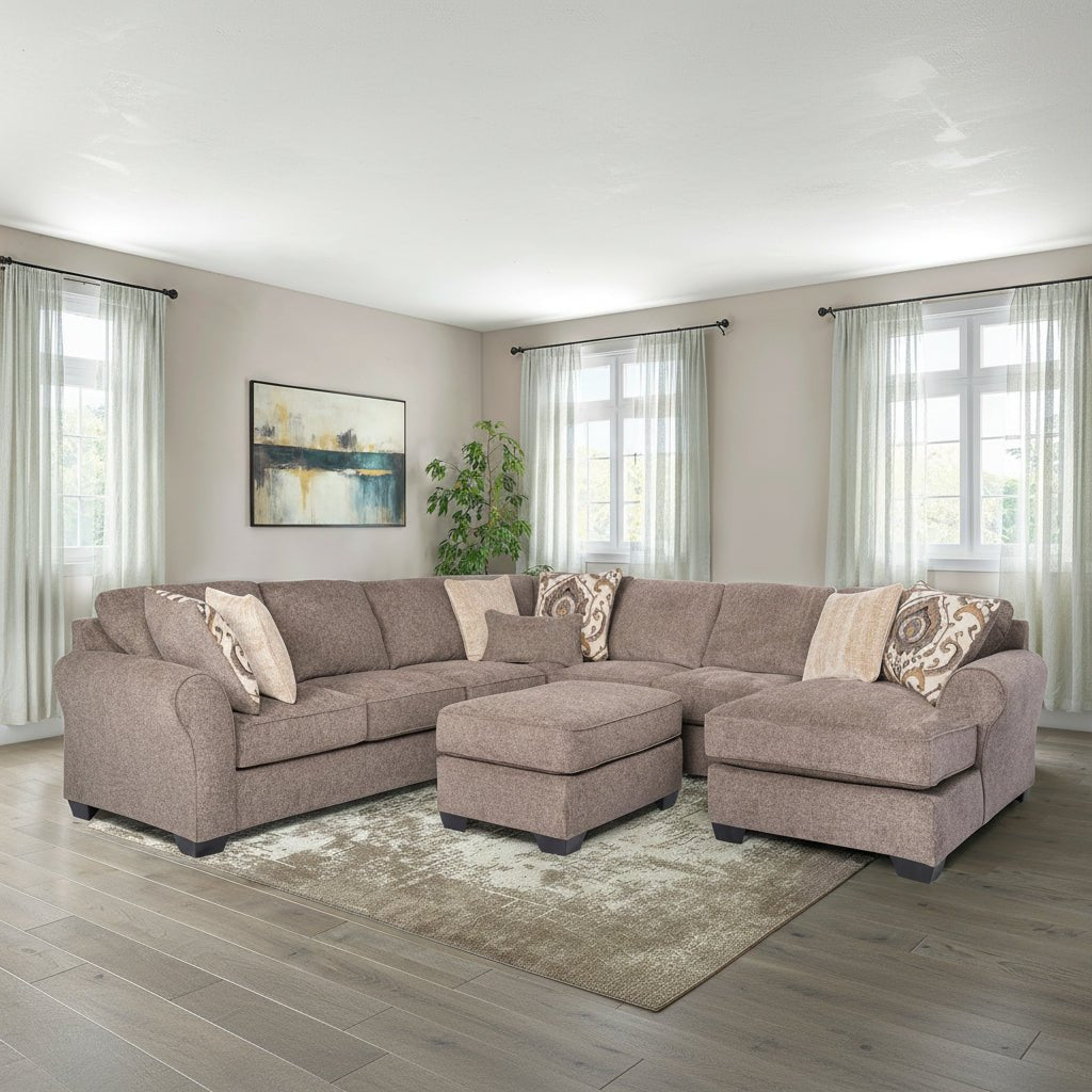 Pantomine 5-piece LAF Chaise Sectional Sectionals| Ashley Homestore