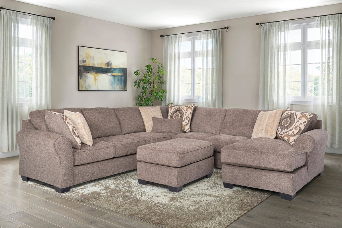 Pantomine 5-piece RAF Chaise Sectional Sectionals| Ashley Homestore