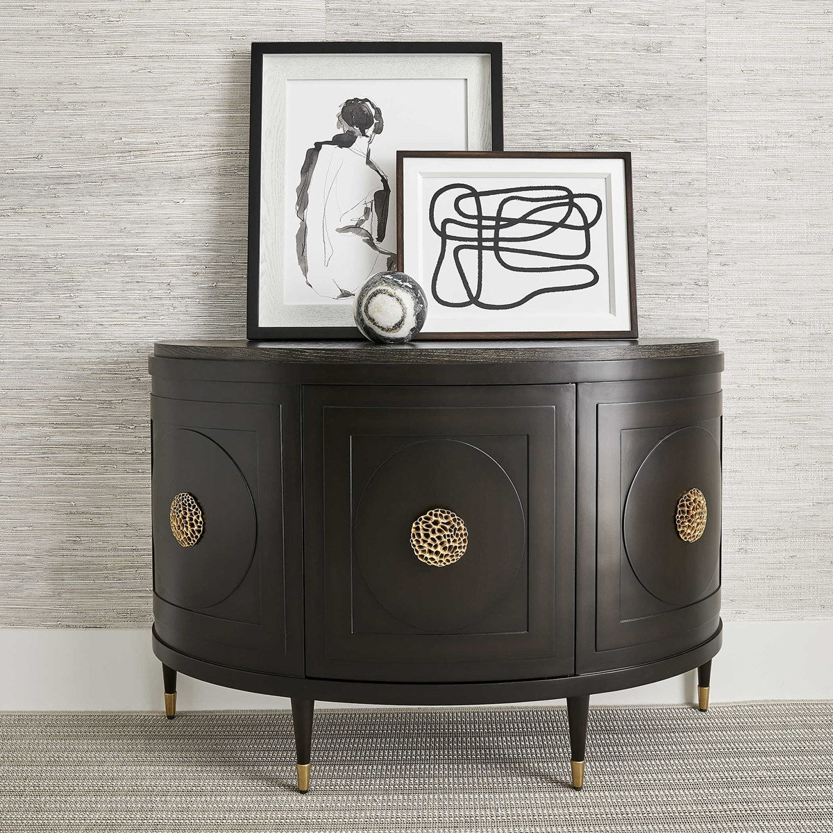 Paris 48 Inch Console Cabinet - Espresso Consoles & Sideboards| Uttermost