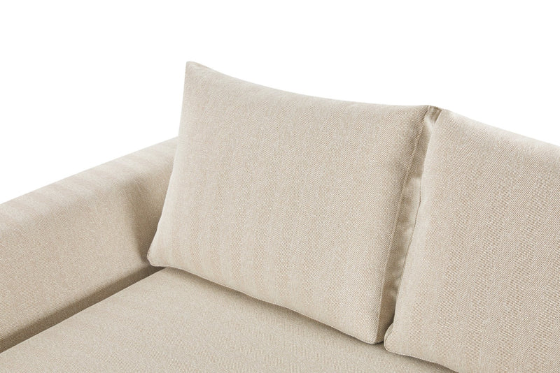 Paris Beige LAF 1.5 Seater (154CM) - Al Rugaib Furniture