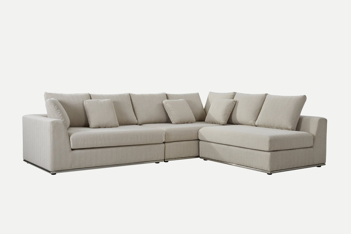 Paris Beige RAF 1.5 Seater (154CM) Sectionals| Roots Furniture