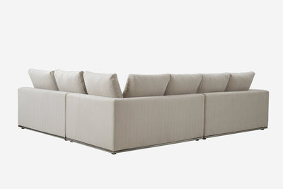 Paris Beige Sectional - Al Rugaib Furniture