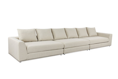 Paris Beige Sectional - Al Rugaib Furniture