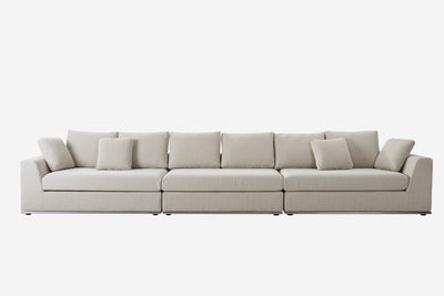 Paris Beige Sectional - Al Rugaib Furniture