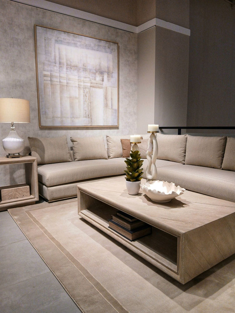 Paris Beige Sectional - Al Rugaib Furniture
