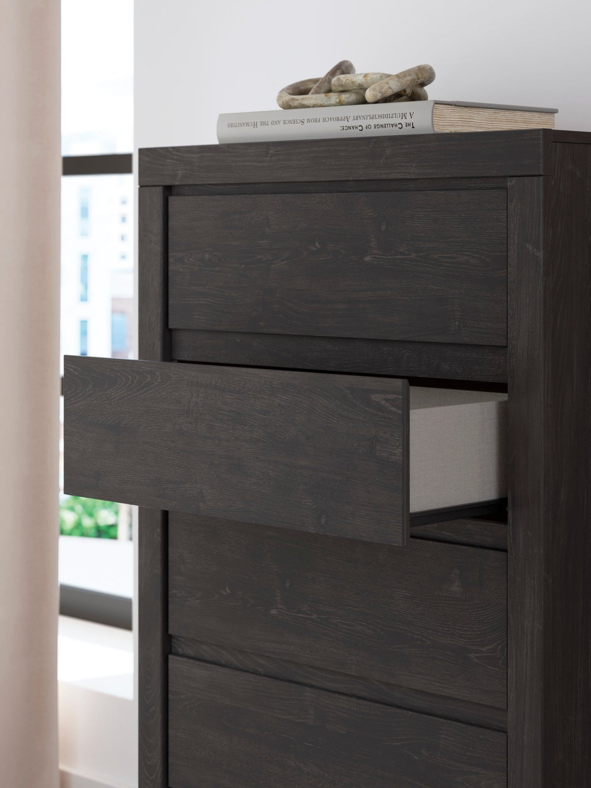 Parlayon Five Drawer Chest Cabinets & Chests| Ashley Homestore