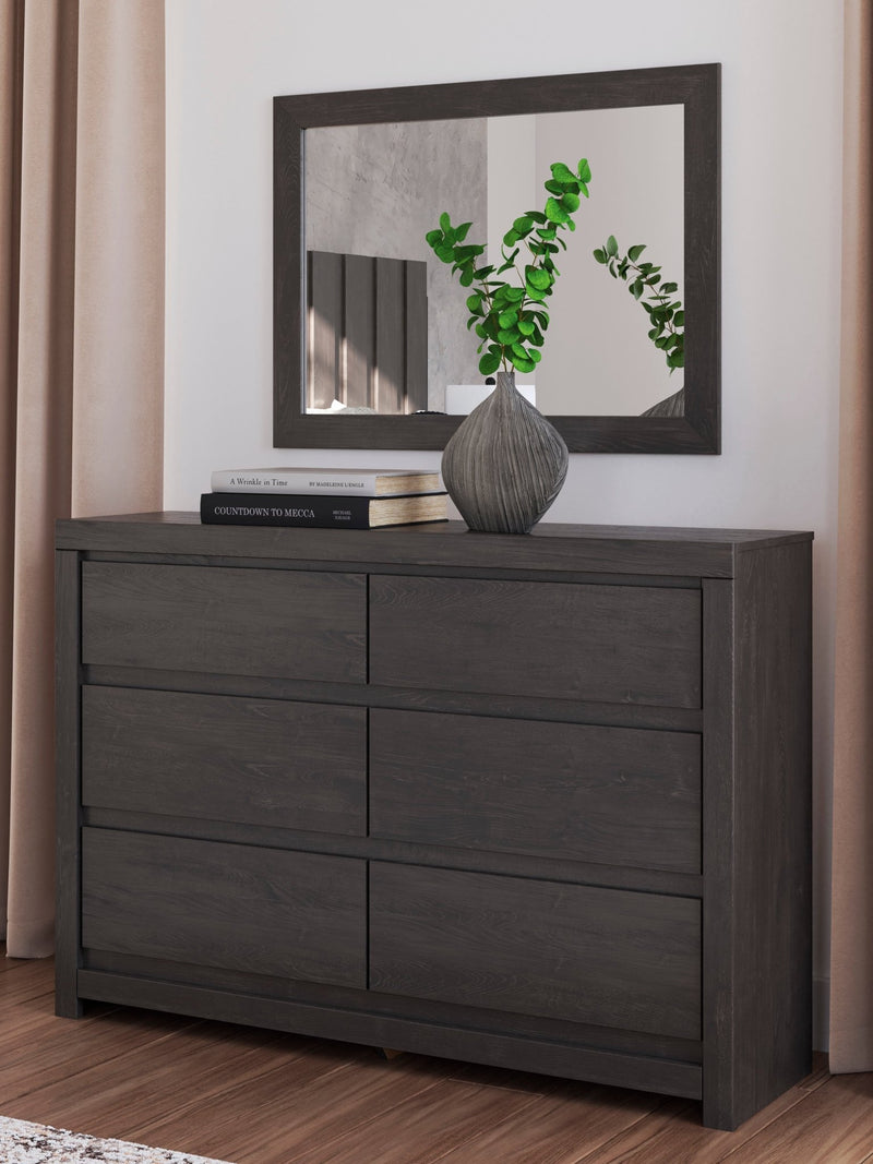 Parlayon Six Drawer Dresser - Al Rugaib Furniture