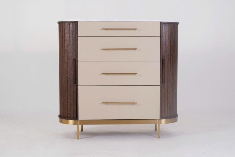 Paros Elegance Oak Dresser - Al Rugaib Furniture