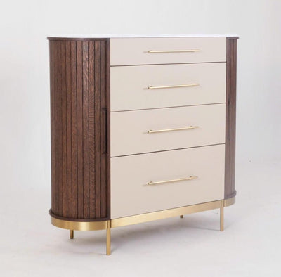 Paros Elegance Oak Dresser - Al Rugaib Furniture