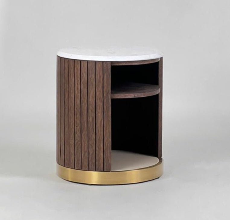 Paros Elegance Oak Night Stand Nightstands| Roots Furniture