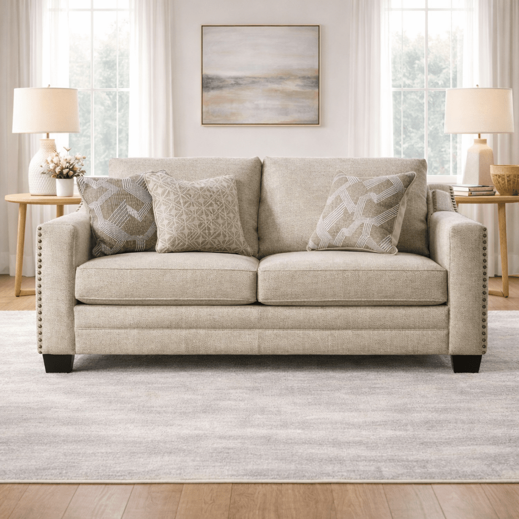 Pascal Beige Loveseat (166cm) Sofas & Loveseats| Roots Furniture