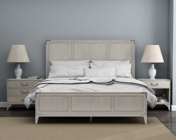 Passport-Panel Bed 301126-2349HB+301126-2349FB+301125-2349RS Beds| A.R.T. Furniture
