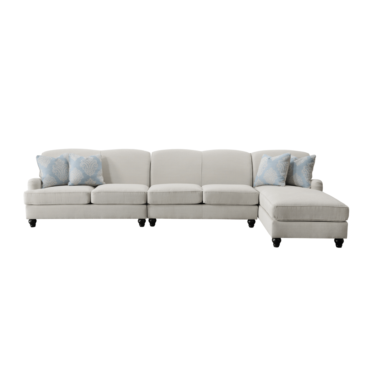 Pastel Pattern 2 Seater Armless Sectionals| Roots Furniture
