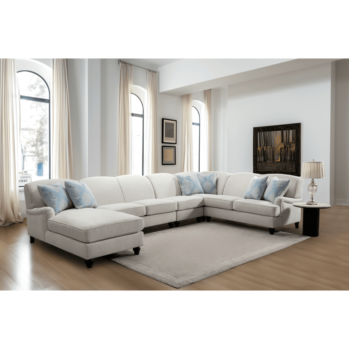 Pastel Pattern 2 Seater RAF Sectionals| Roots Furniture